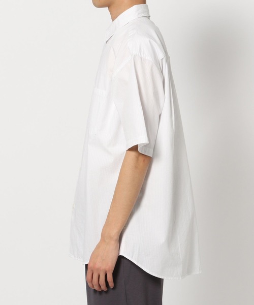 FOUND GOOD(ファウンドグッド)の「ストライプSSシャツ(シャツ/ブラウス・メンズ・ブラック/ホワイト系1/グレー系/ブルー系・XL/L/M)」の19枚目の写真