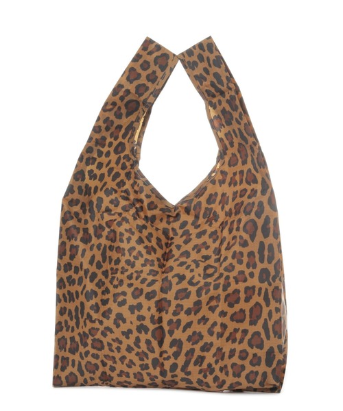 BAGGU(バグー)の「【BAGGU(バグゥ)】STAND25(エコバッグ/サブバッグ・レディース・レオパード/グリーン/オレンジ/ピンク・0)」の5枚目の写真
