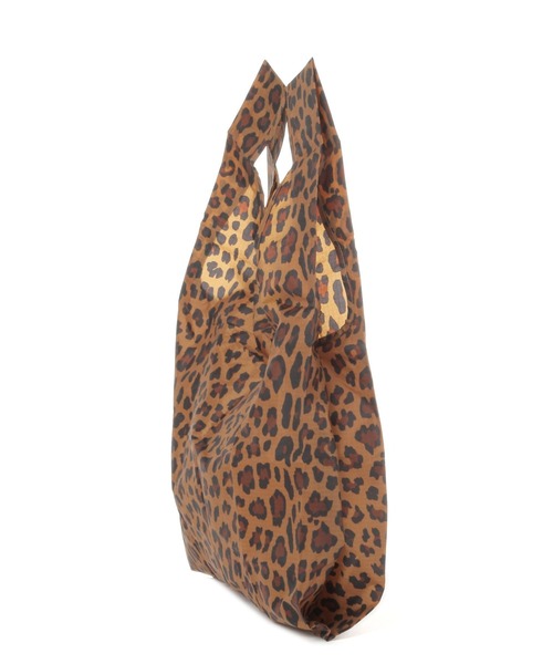 BAGGU(バグー)の「【BAGGU(バグゥ)】STAND25(エコバッグ/サブバッグ・レディース・レオパード/グリーン/オレンジ/ピンク・0)」の7枚目の写真