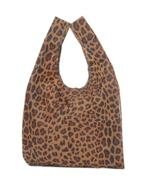 BAGGU(バグー)の「【BAGGU(バグゥ)】STAND25(エコバッグ/サブバッグ・レディース・レオパード/グリーン/オレンジ/ピンク・0)」の8枚目の写真
