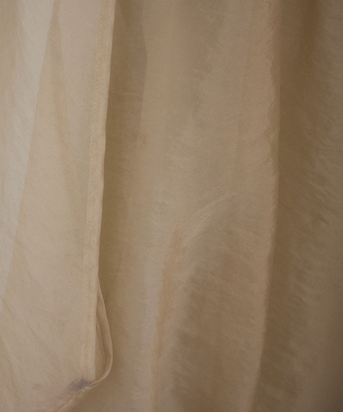 SALON adam et rope'（サロン アダム エ ロペ）の「シアーオーガンジーバルーンプルオーバー 2（シャツ/ブラウス・レディース・ベージュ/ライトグレー/ブラック・FREE）」の14枚目の写真