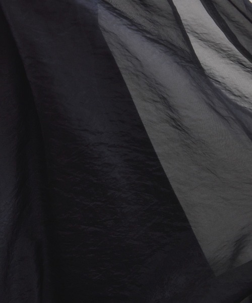 SALON adam et rope'（サロン アダム エ ロペ）の「シアーオーガンジーバルーンプルオーバー 2（シャツ/ブラウス・レディース・ベージュ/ライトグレー/ブラック・FREE）」の16枚目の写真