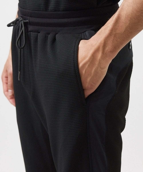 MICHEL KLEIN HOMME (ミッシェルクランオム)の「ダブルフェイスジョガーパンツ セットアップ(その他パンツ・メンズ・ブラック/オフホワイト・MEDIUM/LARGE/X-LARGE)」の15枚目の写真