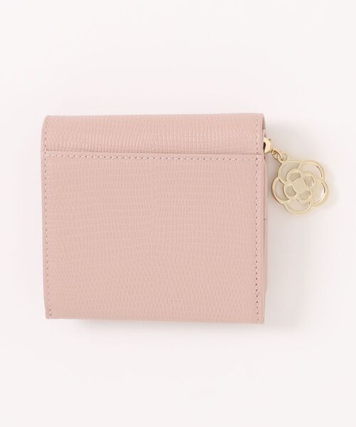 CLATHAS（クレイサス）の「ペーシュ 二つ折り財布（財布・レディース・ダークグレー/ピンク/ライム・FREE）」の4枚目の写真