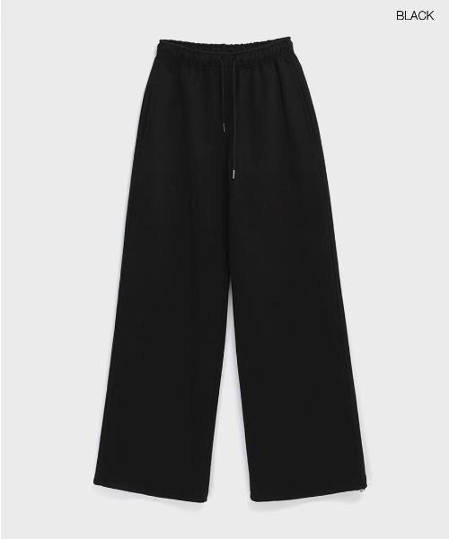 BLACKUP（ブラックアップ）の「[B-BASIC] ヘビーコットンワイド2WAYパンツ（スウェットパンツ・レディース・ベージュ/グレー/ブラック/ブルーグレー・ONESIZE）」の22枚目の写真