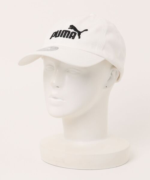 PUMA(プーマ)の「《PUMA》ESS NO.1 LOGO BB キャップ(キャップ・メンズ・ブルー系その他/グリーン系その他/ブラック×ホワイト/ホワイト/ピンク/ブラック×ゴールド/レッド/ネイビー/ピンク系その他/ブルー/グリーン/ピンク系その他2/グレー系その他・フリー/M/L)」の2枚目の写真