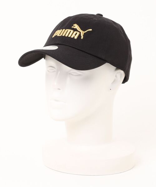 PUMA(プーマ)の「《PUMA》ESS NO.1 LOGO BB キャップ(キャップ・メンズ・ブルー系その他/グリーン系その他/ブラック×ホワイト/ホワイト/ピンク/ブラック×ゴールド/レッド/ネイビー/ピンク系その他/ブルー/グリーン/ピンク系その他2/グレー系その他・フリー/M/L)」の3枚目の写真