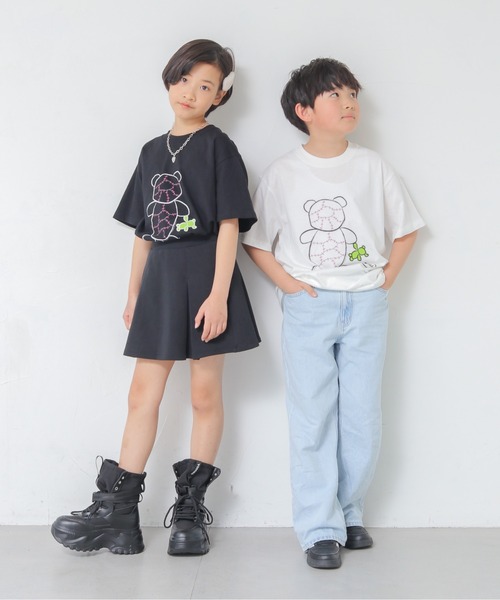 UNIT CHEST（ユニットチェスト）の「【UNIT CHEST】unique unisex T-shirt　VTFAコラボT ”The kindness I received.” by RIO TAKENAKA（Tシャツ/カットソー・レディース・ホワイト/ブラック・L/M/S）」の18枚目の写真