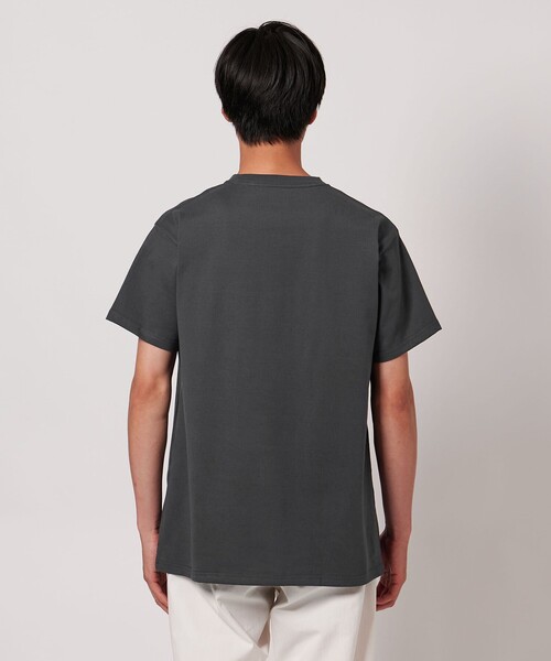 UNITED ARROWS(ユナイテッドアローズ)の「<VIBTEX> クルーネック Tシャツ -防臭・効果持続-(Tシャツ/カットソー・メンズ・ブラック/ホワイト/ダークグレー・M/L)」の7枚目の写真