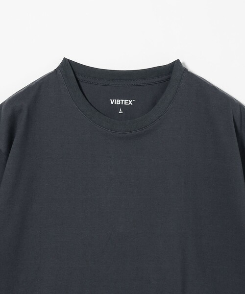 UNITED ARROWS(ユナイテッドアローズ)の「<VIBTEX> クルーネック Tシャツ -防臭・効果持続-(Tシャツ/カットソー・メンズ・ブラック/ホワイト/ダークグレー・M/L)」の10枚目の写真