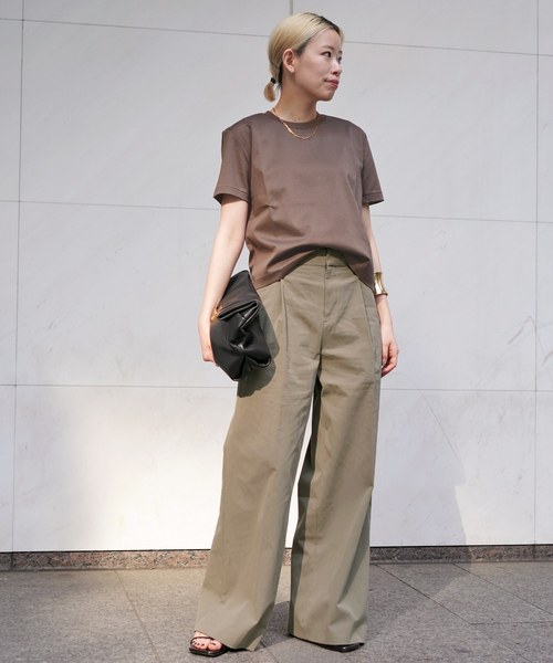 セール】*コットンナイロンワイドパンツ（その他パンツ