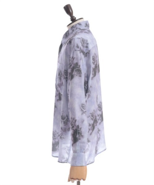 AXES-X(アクシーズエックス)の「タイ付ボカシローズシャツ(シャツ/ブラウス・メンズ・パープル/グレー/ピンク・MEDIUM/LARGE/X-LARGE)」の17枚目の写真