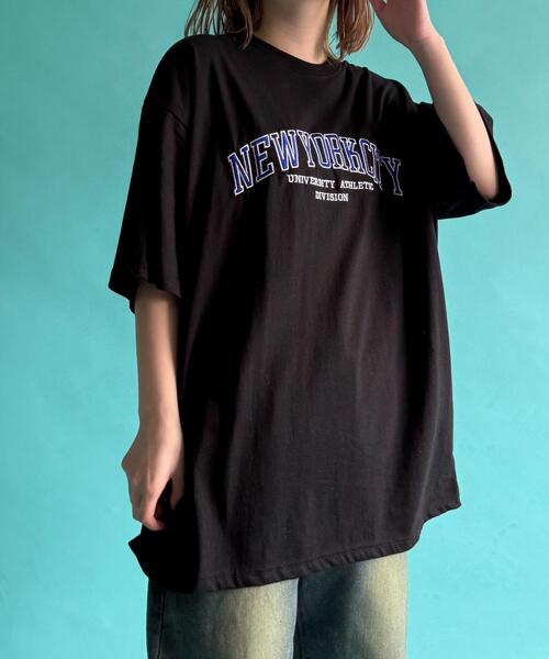セール】WOND/NEWYORKCITY刺繍T（Tシャツ/カットソー）｜WOND