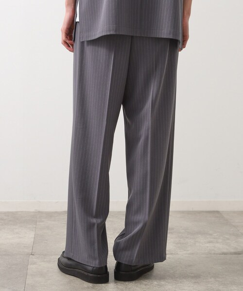 完売品soerte セットアップジャケットタックワイドフレアパンツ