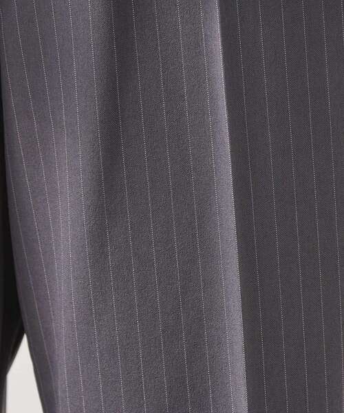 THE SHOP TK （ザ ショップ ティーケー ）の「タックワイドスラックス【セットアップ可/洗濯機OK】（その他パンツ・メンズ・グレー系2/ブラック・02/03）」の19枚目の写真