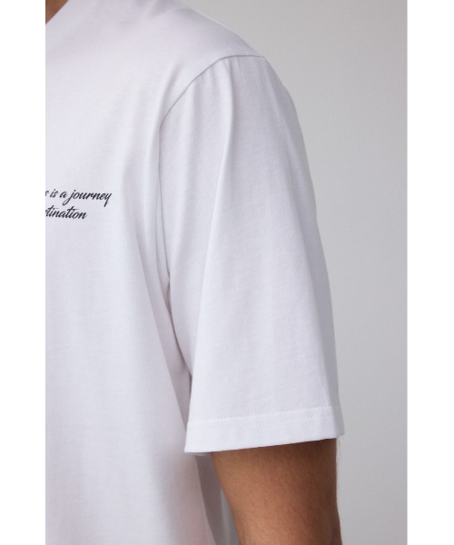 AZUL by moussy(アズールバイマウジー)の「AZコットン Success VネックTシャツ(Tシャツ/カットソー・メンズ・ブラック/ライトピンク/ホワイト・SMALL/MEDIUM/LARGE)」の12枚目の写真