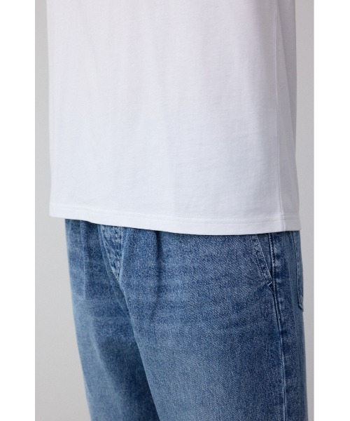 AZUL by moussy(アズールバイマウジー)の「AZコットン Success VネックTシャツ(Tシャツ/カットソー・メンズ・ブラック/ライトピンク/ホワイト・SMALL/MEDIUM/LARGE)」の13枚目の写真