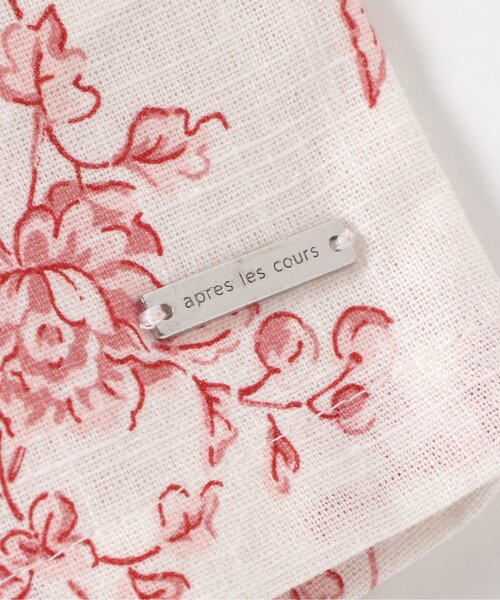 apres les cours（アプレレクール）の「【ジュニア対応】ヴィンテージフラワーセットアップ＿アプレレクールマシェリ（セットアップ・キッズ・ブルー/レッド・90/100/110/120/130/140）」の14枚目の写真