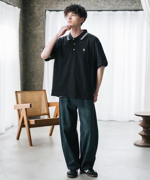新品40%Off　ARAMIS ポロシャツ　デットストック セール】U.S. POLO ASSN. ユーエスポロアッスン 別注コラボ 無地
