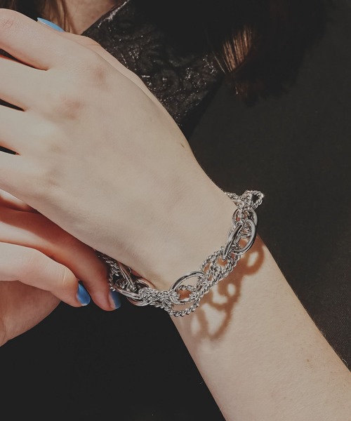 HARE（ハレ）の「BIGチェーンブレスレット(HARE)（ブレスレット・レディース・シルバー/ゴールド・FREE）」の2枚目の写真