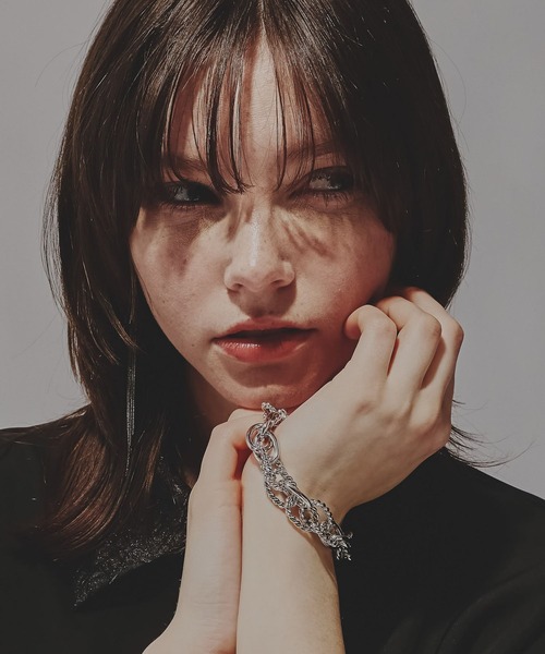 HARE（ハレ）の「BIGチェーンブレスレット(HARE)（ブレスレット・レディース・シルバー/ゴールド・FREE）」の4枚目の写真