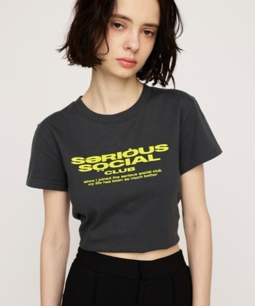 Summer sale siro（シロ） ロゴTシャツ ハイゲージコットン コンパクト型 ロゴT コットン 楽天市場】siro（シロ）ハイゲージコットンTシャツ フレンチ