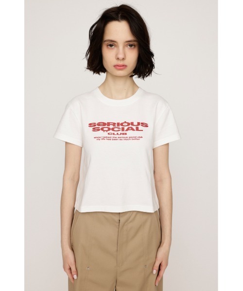 [小さいサイズ]コンパクトロゴTシャツ COMPACT LOGO T/SH コンパクト ロゴ Tシャツ 夏服（Tシャツ