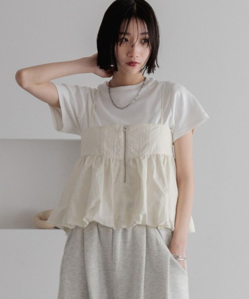 LOWRYS FARM（ローリーズファーム）の「バルーンZIPキャミソール