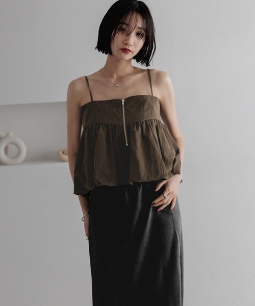 ふいつと セール】バルーンZIPキャミソール 289811（キャミソール）｜LOWRYS