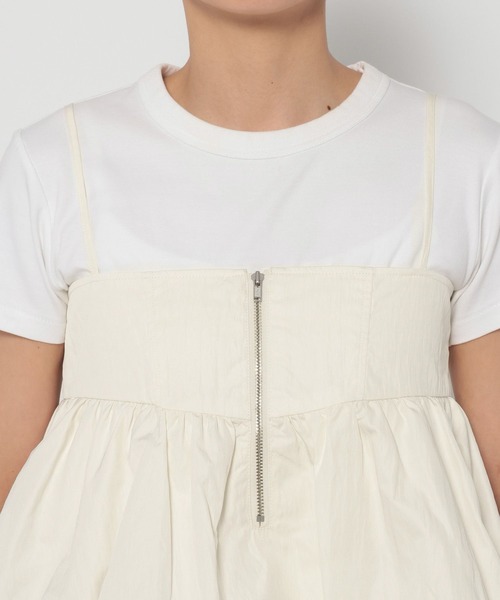 LOWRYS FARM(ローリーズファーム)の「バルーンZIPキャミソール 289811(キャミソール・レディース・アイボリー/ブラック/ブラウン・FREE)」の13枚目の写真