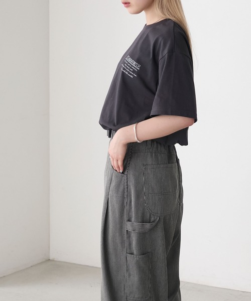 きゃっと forksy.】アソート キャットプリント 半袖Tシャツ forksy.│MONO