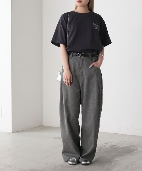 forksy.】アソート キャットプリント 半袖Tシャツ forksy.│MONO-MART