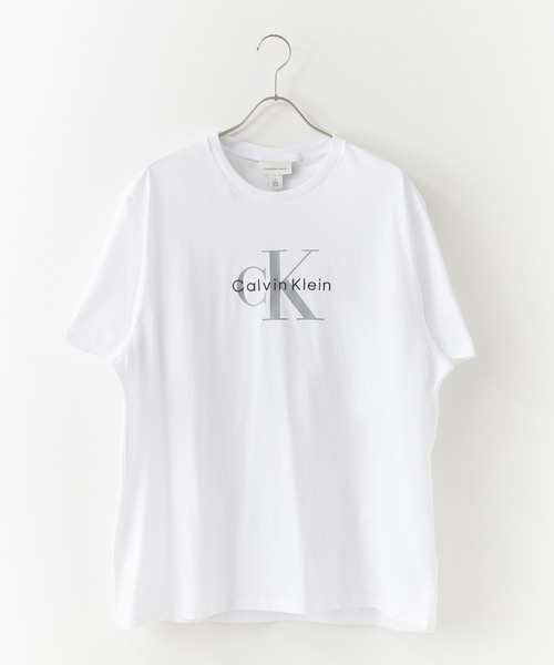 Calvin Klein(カルバン・クライン)の「Calvin Klein/ SS HERO MONOLOGO TEE 20S ロゴTシャツ 秋服 冬服(Tシャツ/カットソー・メンズ・ブラック/ホワイト・S/M/L/XL)」の13枚目の写真