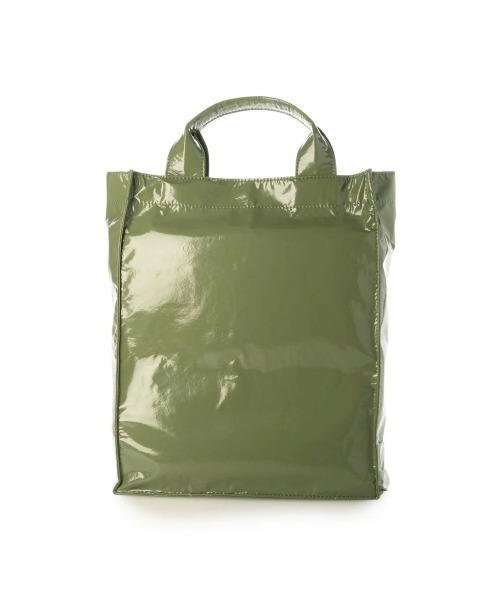 cache cache(カシュ カシュ)の「cache cache カシュカシュ タテ型ショッパー(トートバッグ・レディース・シルバー/グリーン/アイボリー/ブラック/ベージュ・FREE)」の5枚目の写真