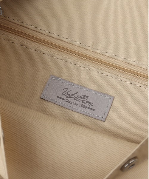 cache cache(カシュ カシュ)の「cache cache カシュカシュ タテ型ショッパー(トートバッグ・レディース・シルバー/グリーン/アイボリー/ブラック/ベージュ・FREE)」の15枚目の写真