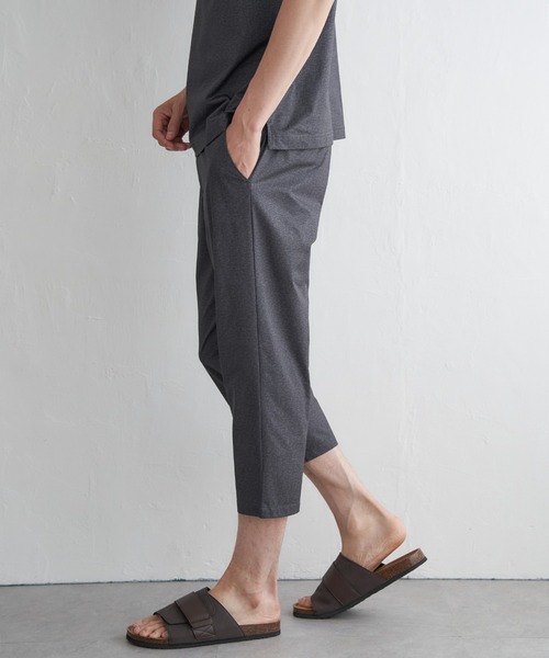 ikka（イッカ）の「【吸水速乾／セットアップ対応】GOKU楽AIRクロップドパンツ（その他パンツ・メンズ・ネイビー/グレー/チャコールグレー/ベージュ・M/L/S/XL）」の20枚目の写真