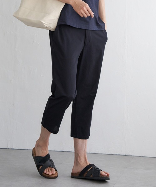 ikka（イッカ）の「【吸水速乾／セットアップ対応】GOKU楽AIRクロップドパンツ（その他パンツ・メンズ・ネイビー/グレー/チャコールグレー/ベージュ・M/L/S/XL）」の10枚目の写真