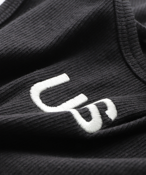 s/e/o(エスイーオー)の「【Geek Office / ギークオフィス】s/e/o / エスイーオー US RIBBED SLEEVELESS TOP(タンクトップ・レディース・ブラック/ホワイト/バーガンディー・FREE)」の10枚目の写真