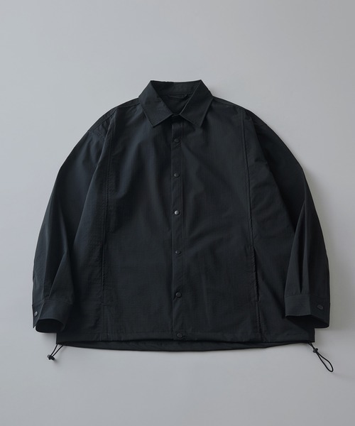 TOBEE】3Dデザインシャツブルゾン/オープンカラー（シャツ/ブラウス