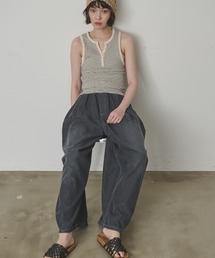full/fill. | ボリュームタックデニムパンツ(デニムパンツ)