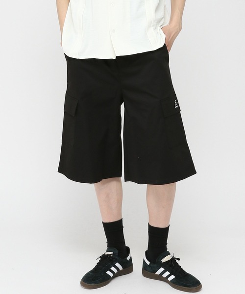 ALAND（エーランド）の「【UNISEX】ALAND／ツイルバミューダパンツ（その他パンツ・レディース・ホワイト/ブラック・MEDIUM/LARGE）」の8枚目の写真