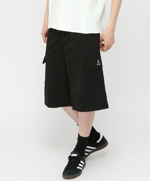 ALAND（エーランド）の「【UNISEX】ALAND／ツイルバミューダパンツ（その他パンツ・レディース・ホワイト/ブラック・MEDIUM/LARGE）」の9枚目の写真
