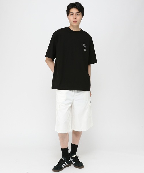 ALAND（エーランド）の「【UNISEX】ALAND／ツイルバミューダパンツ（その他パンツ・レディース・ホワイト/ブラック・MEDIUM/LARGE）」の10枚目の写真
