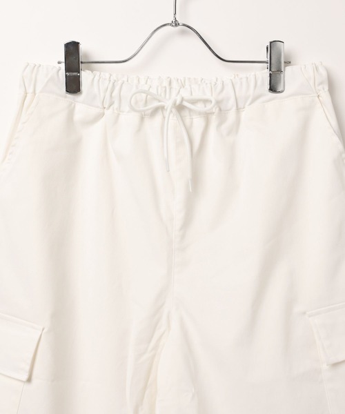 ALAND（エーランド）の「【UNISEX】ALAND／ツイルバミューダパンツ（その他パンツ・レディース・ホワイト/ブラック・MEDIUM/LARGE）」の16枚目の写真