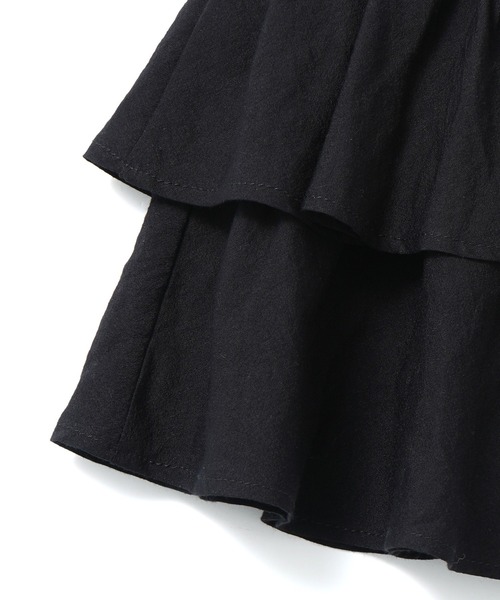 X-girl（エックスガール）の「SHEER TIERED BELT（スカート・レディース・オフホワイト/ブラック・ONE SIZE）」の10枚目の写真