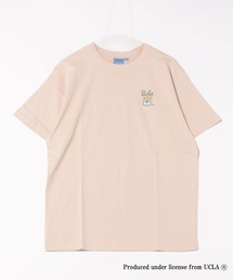 UCLA | 【UCLA】ワンポイント刺繍ショートスリーブTEE ショートスリーブT 半袖Tシャツ(Tシャツ/カットソー)