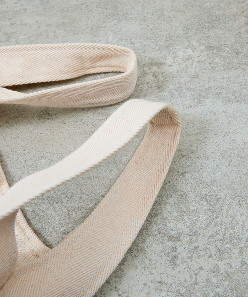 20/80（テゥエンティーエイティー）の「20/80 トゥエンティーエイティー / HERRINGBONE CANVAS #10 GROCERY BAG ヘリンボーンキャンバスグローサリーバッグ トートバッグ コンビニエンスバッグ / T067（トートバッグ・メンズ・ホワイト・FREE）」の14枚目の写真