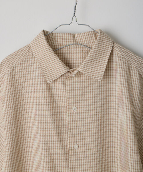 ブラウス シャツ 「WHIMSIC」ショートレングスチェックシャツ レディース メンズ WHIMSIC ブラウス シャツ 「WHIMSIC」ショートレングスチェック