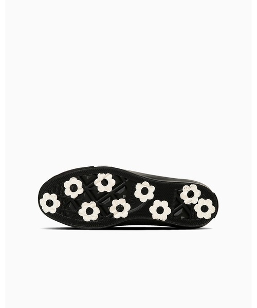 CONVERSE ALL STAR（コンバースオールスター）の「ALL STAR FLOWERTOE OX / オールスター　フラワートウ　ＯＸ（スニーカー・レディース・ブラック・4/6/3/5/5.5/4.5/3.5）」の6枚目の写真