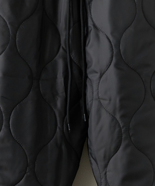 ROOPTOKYO(ループトウキョウ)の「ROOPTOKYO by みー キルティングミリタリーイージーパンツ テーパード ミリタリーパンツ(カーゴパンツ・レディース・ブラック/カーキ・S/M)」の8枚目の写真